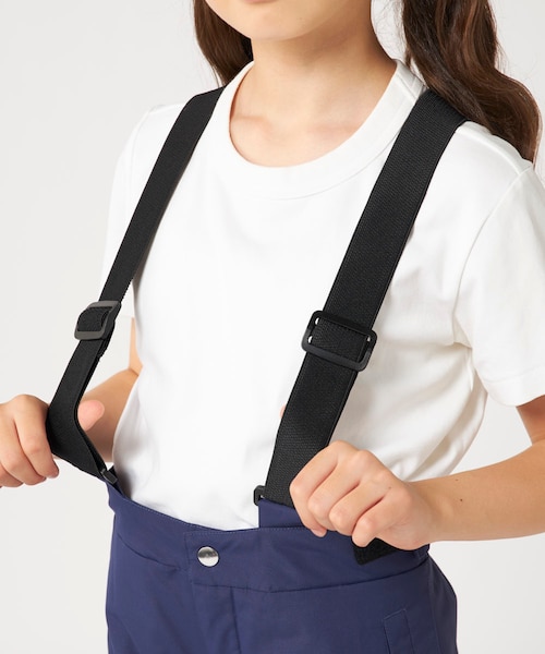 オレンジ色 フード付き 子ども用スキーウェア 90 mont-bell フード付き