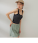 OceanPacific/オーシャンパシフィック  レディース4点セット水着 体型カバー 長袖 上下 セット 水陸両用 リブ素材 キャミソール ロンT ショーツ