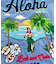 【Ball＆Chain/ボールアンドチェーン】ALOHA(S) ストラップ付刺繍エコバッグ