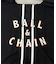 【Ball＆Chain/ボールアンドチェーン】LINE刺繍(L) 刺繍エコバッグ