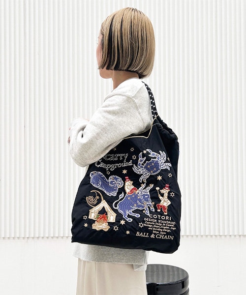 ball&chain Starry Campground エコバッグ L ball&chain Starry Campground エコバッグ L - メルカリ