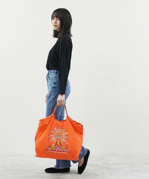 Ball＆Chain/ボールアンドチェーン】FERRIS WHEEL(L) 刺繍エコ