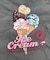 【Ball＆Chain/ボールアンドチェーン】NEW icecream(L) 刺繍エコバッグ
