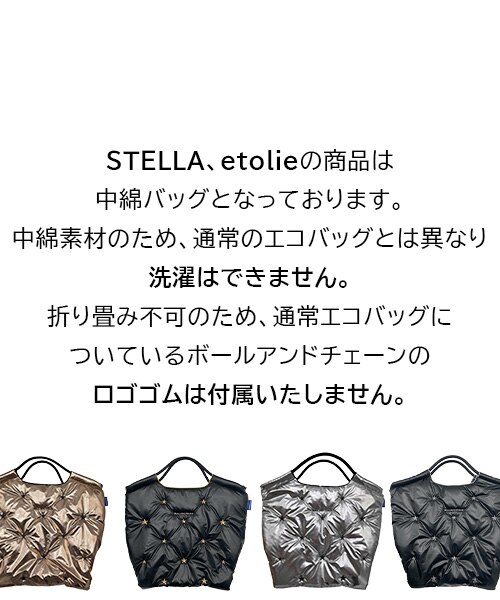 Ball＆Chain/ボールアンドチェーン】STELLA(M) 刺繍エコバッグ｜アンネ