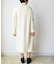 吊り裏パイルオフタートルワンピース