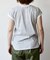 シルケットボーダーフレンチスリーブTシャツ