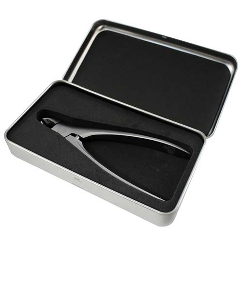 SUWADA ステンレススチール ネイルケア用具 ケース付き ブラック SUWADA ステンレススチール ネイルケア用具 ケース付き ブラック