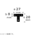 コニ・ビオラ　T字　K－54　黒S