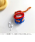 マカロニエッジ（macaroni　edge）　毛糸のマスコット　Airpods／AirpodsProケース　もじゃお