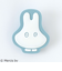 グリーンフラッシュ（GreenFlash）　ミッフィー（miffy）　ラバークリップ　BM－126　obake