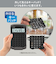 カシオ（CASIO）　防水・防塵電卓　WM－320MT－BK－N　ブラック