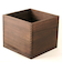 桐キューブBOX　オイル　ブラウン　350角×300