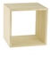 桐キューブBOX　白木　350角×300