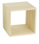 桐キューブBOX　白木　240角