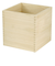 桐キューブBOX　白木　240角