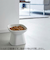 山崎実業　タワー（tower）　食べやすい高さ陶器ペットフードボウル　斜めトール　1781　ホワイト