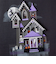 【ハロウィーン】　ホールマーク（Hallmark）　Spirited　Haunted　House　Halloween　Card　827717