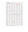 【2026年1月始まり】　マークス（MARK'S）　ノートブックカレンダー　S　縦型　マンスリーブロック　26WDR-NB11-PL　パープル　月曜始まり