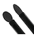 貝印（KAI）　cosmeup　アイシャドーチップ　ショートダブル6P　HC3745　6個入り
