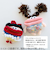 マカロニエッジ（macaroni　edge）　毛糸のマスコット　Airpods／AirpodsProケース　もじゃりぼん