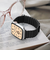 ピージーエー（PGA）　AppleWatch　49／46／45／44／42mm用　PUレザーマグネットバンド　ブラック
