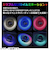 チコニア（CICONIA）　LEDキューブスピーカー　CDR－080D　マイク／リモコン付属