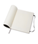 モレスキン（MOLESKINE）　クラシックノートブック　ソフトカバー　横罫　XLサイズ　404858　ブラック