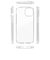 【iPhone14／13】　ルプラスネクスト（LEPLUS　NEXT）　耐衝撃ラウンドソフトケース　「UTILO　Round」　クリア