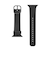 ピージーエー（PGA）　AppleWatch　42／41／40／38mm用　シリコンバンド　ブラック