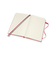 モレスキン（MOLESKINE）　クラシックノートブック　エクスパンデッド　ハードカバー　横罫　ラージサイズ　レッド