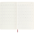 【2025年7月始まり】　モレスキン（MOLESKINE）　18ヶ月クラシックダイアリー　ソフトカバー　ラージサイズ　ウィークリーレフト　スカーレットレッド　月