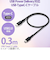 エレコム（ELECOM）　USB2.0ケーブル（C-C、USB　PD対応、高耐久）　0.3m　MPA-CCS03PNBK　ブラック