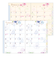 【2026年1月始まり】　ミドリ（MIDORI）　ポケットダイアリー　B6　ウィークリーレフト　22374　カントリータイム花柄　月曜始まり