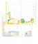 【2026年1月始まり】　ミドリ（MIDORI）　ポケットダイアリー　B6　ウィークリーレフト　22372　イヌ柄　月曜始まり