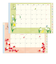 【2026年1月始まり】　ミドリ（MIDORI）　ポケットダイアリー　A6　ウィークリー見開き2週間　22369　トリ柄　月曜始まり