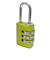 ABUS　マイカラー可変式南京錠　145／20イエロー