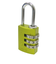ABUS　マイカラー可変式南京錠　145／20イエロー