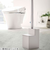山崎実業　タワー（tower）　替ブラシ収納付　流せるトイレブラシスタンド　5722　ホワイト