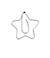 ミドリ　ディークリップス　ナノ　43384006　星柄