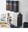 山崎実業　タワー（tower）　マグネット調味料ボトル　5719　ブラック　（中身は入っていません）