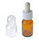 カミオカ　スポイト瓶　10mL　茶　遮光