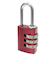 ABUS　マイカラー可変式南京錠　145／20レッド