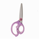 クツワ　学童はさみ　ヒラクーノ　右手用　SS115　パープル