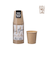 サンナップ（SUNNAP）　アースカラー　両面未晒しペーパーカップ　90mL　20個入