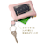 ノフェス（nofes）　リール付キー＆パスポーチ　NSK1218　ブリーズピンク