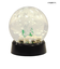 スノードーム　ネジ式黒台座プラ　L　スノードームキット