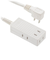 オーム電機　スリムタップ　4個口　2.0m　HS－T42－PBT22　ホワイト