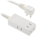 オーム電機　スリムタップ　4個口　2.0m　HS－T42－PBT22　ホワイト