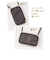 ノフェス（nofes）　モバイルクローゼット　キャリングポーチ　モーブピンク