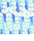 白雪　白雪友禅ふきん　胡蝶蘭　ブルー